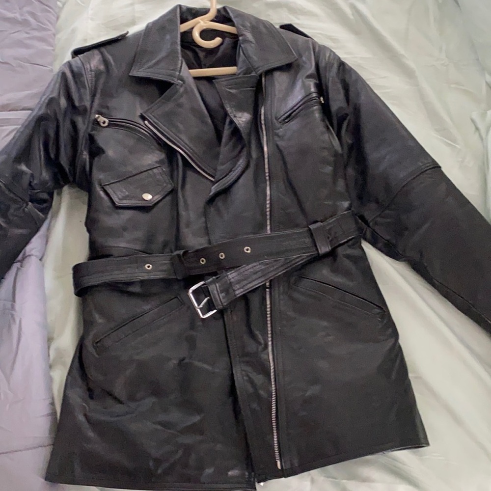 Real leather jacket!